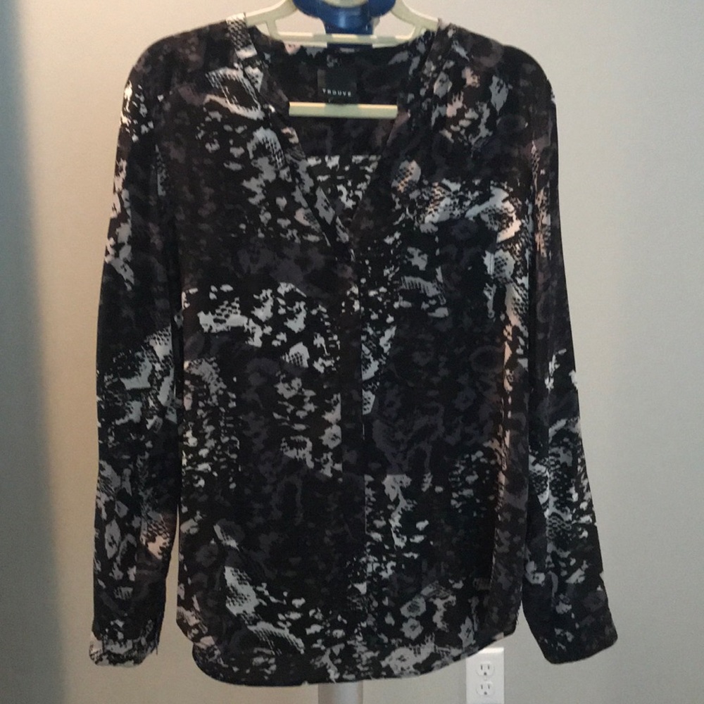 Trouve snake skin blouse like new